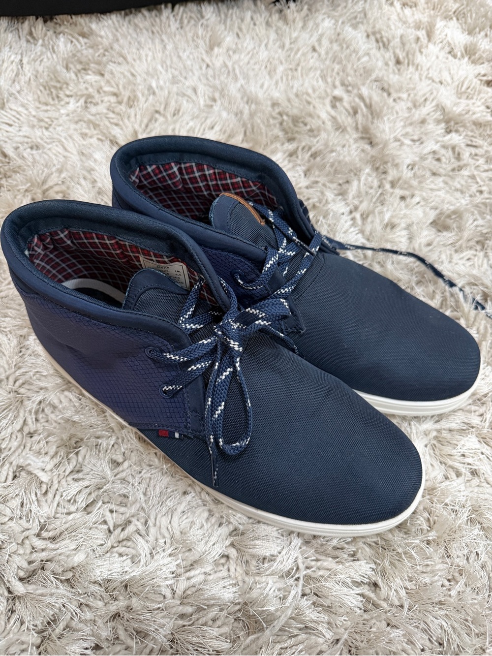 Ben Sherman Navy Blue Chukka Boots